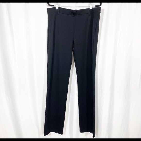 Betabrand Dress Yoga Pants Straight Leg: Black - Picture 2 of 4